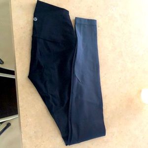Lululemon grayscale leggings